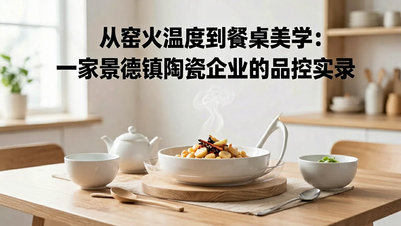 从窑火温度到餐桌美学:一家景德镇陶瓷企业的品控实录