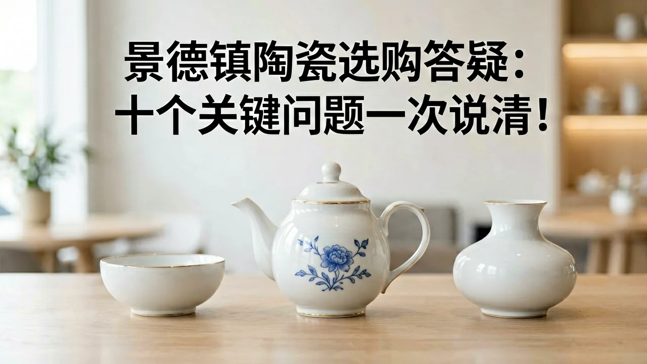 景德镇陶瓷选购答疑:十个关键问题一次说清